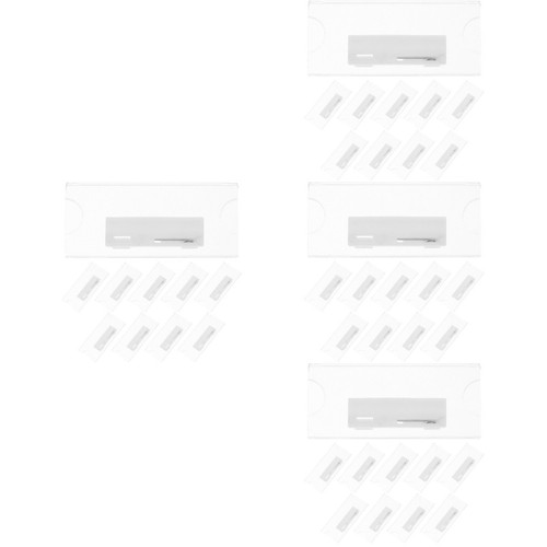 Transparent office badge - transparent,