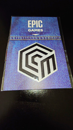 Epic games logo embroidered - epic,