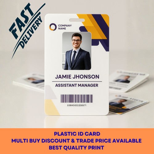 Custom photo card - id,