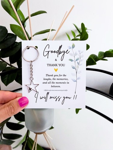 Team goodbye card - team, with