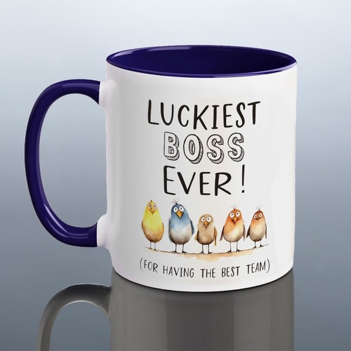 Lucky boss mug funny work - lucky,