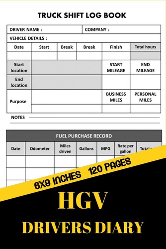 Hgv drivers diary 2026 - hgv, 2026: