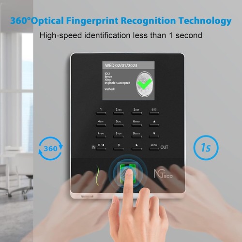 Ngteco time clock upgraded - w2, clock,