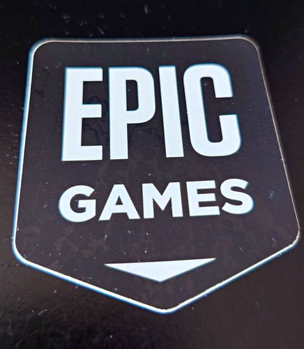 Epic games logo sticker - sticker, |
