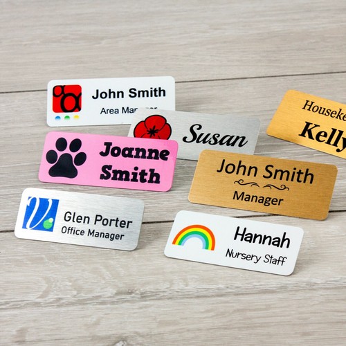 Work employee name badges - work,
