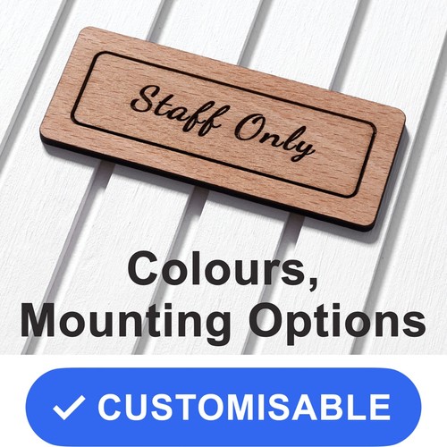 Staff only sign - sign,, private